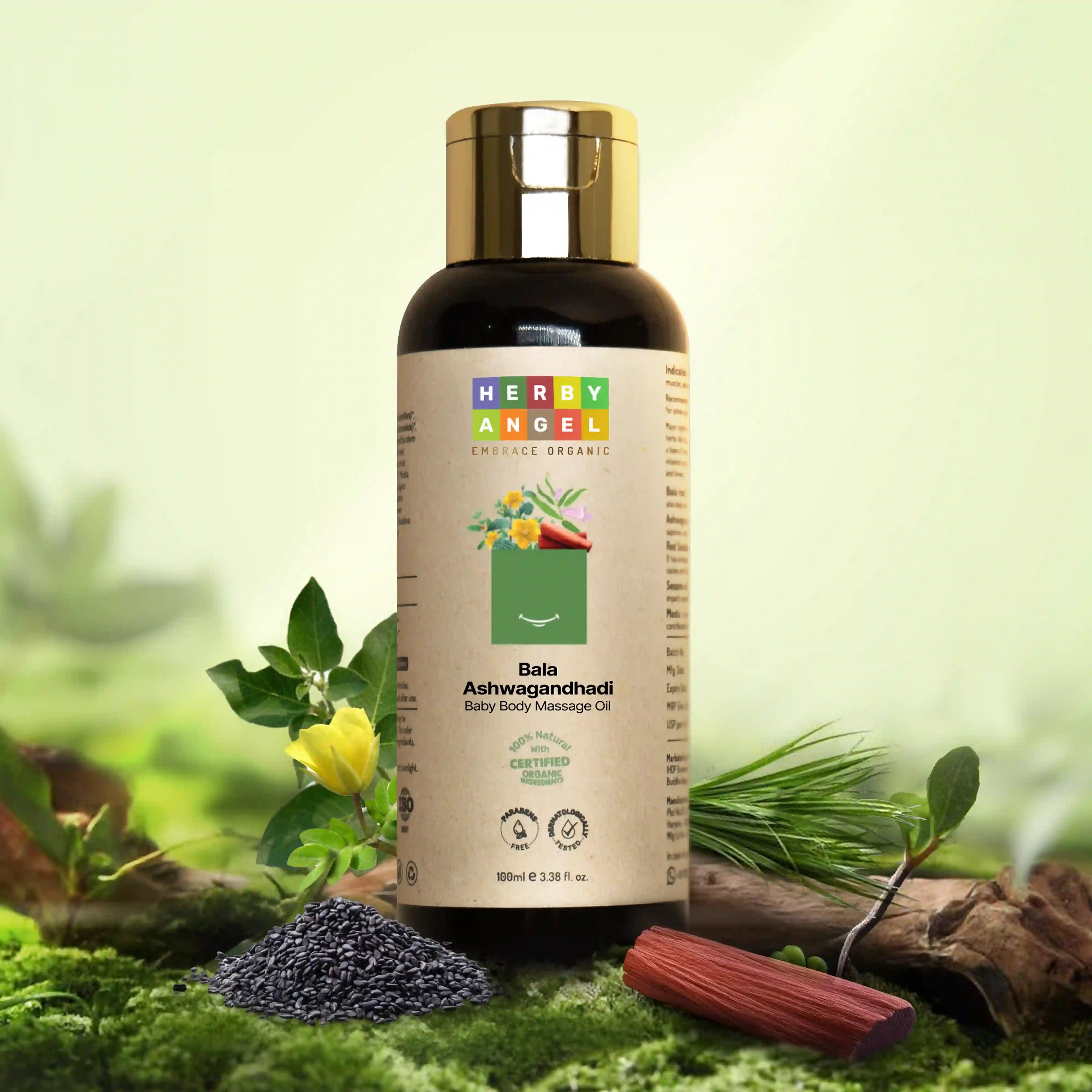 Baby Body Massage Oil