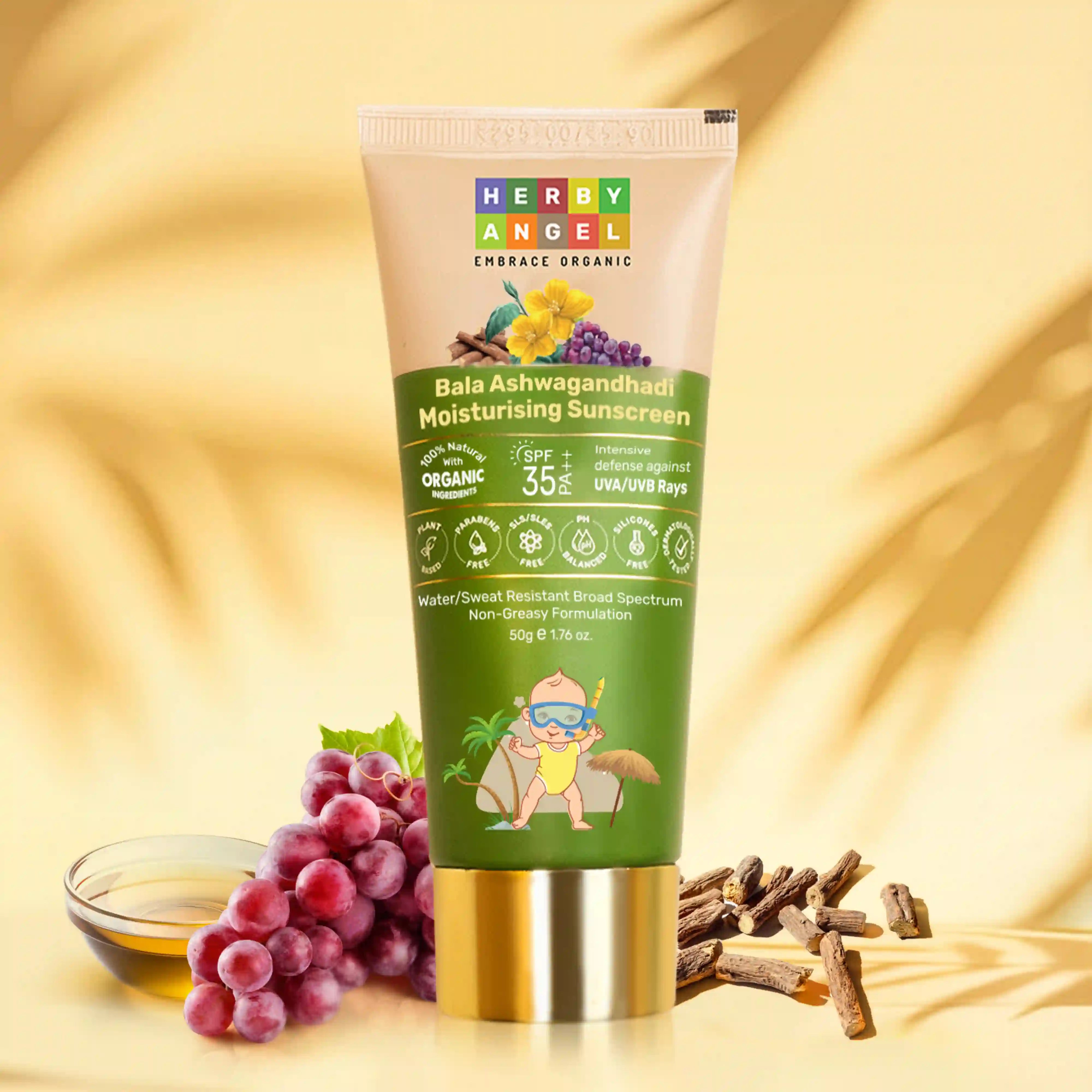 Natural Sunscreen for Babies & Kids
